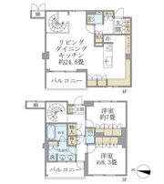 Brillia ist 東雲キャナルコートの間取り画像
