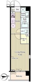 バンデューセン上北沢の間取り画像
