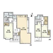 Villa双珠の間取り画像