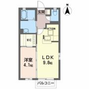 フォートレスIIの間取り画像