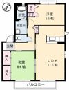 シャーメゾンかがやき 1番館の間取り画像