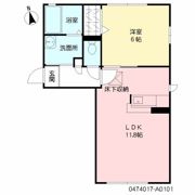 モンポエーム I棟の間取り画像