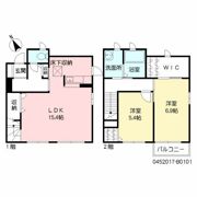 ディアス中嶋 B棟の間取り画像
