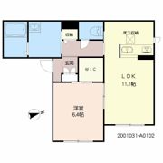 シャーメゾン縁の間取り画像