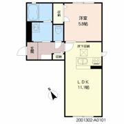 アルビコッカ大川の間取り画像