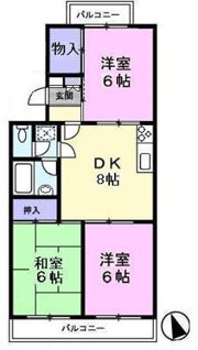 リリー本郷台5号棟の間取り画像