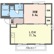 グリーンフィールド I Cの間取り画像