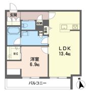 トレジャー大谷戸の間取り画像