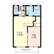 グレイス・メゾン市毛 Aの間取り画像