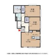 ボンヌジュルネ Aの間取り画像