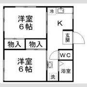 エスティハイツの間取り画像