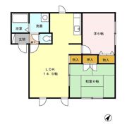 ハイセレール沖館の間取り画像
