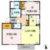 ヴィクトリータウン Bの間取り画像