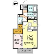クレセントの間取り画像