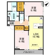 D-Gran本町の間取り画像