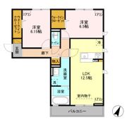 GMコート Aの間取り画像