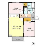 サンボナール Dの間取り画像