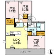グランディールの間取り画像