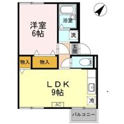 シャルムマスダⅠ A棟の間取り画像