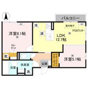 アレ・デ・フルール西向日駅前 北棟の間取り画像