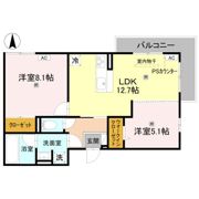 アレ・デ・フルール西向日駅前 北棟の間取り画像