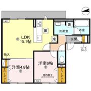 D-residence南茨木Ⅱの間取り画像