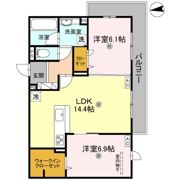 D-residence南茨木Ⅱの間取り画像