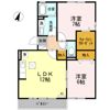 クレール友松の間取り画像