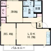 ハートハウスAの間取り画像