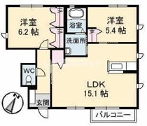 カーサ・エスペランサの間取り画像