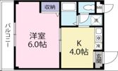 三喜ハイツの間取り画像