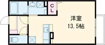 ジュシサンハウス巨勢の間取り画像