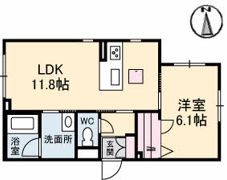 Moa津倉町の間取り画像