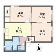 シャーメゾンくすの木の間取り画像