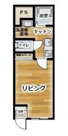 ジュネスアベニールV1の間取り画像