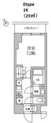レジディア日本橋馬喰町Ⅱの間取り画像
