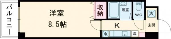 プリオールZEN弐番館の間取り画像