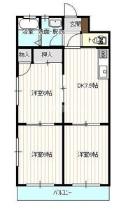 NBマンションの間取り画像