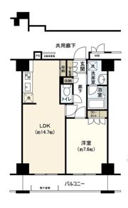 レジデンス仙台駅東の間取り画像