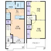 Ouest Colline(ウェスト コリーヌ)の間取り画像