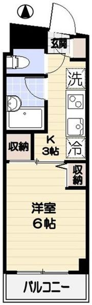 ロマネあけぼのの間取り画像