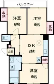 第二ヤギビルの間取り画像