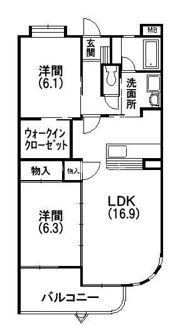 グランドールの間取り画像