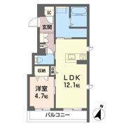 BEREO Horizonte 木広の間取り画像