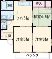セイシェル中津の間取り画像