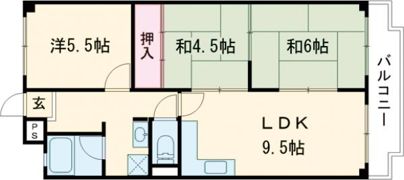 シャトー司の間取り画像