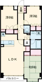 厚木・コアラマンションの間取り画像