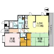 マンション末広の間取り画像