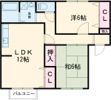コーポヴィレッジ佃の間取り画像