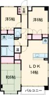 厚木・コアラマンションの間取り画像